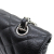 Chanel B Chanel Black Caviar Leather Leather Maxi Classic Caviar Double Flap Italy