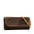 Louis Vuitton B Louis Vuitton Brown Monogram Canvas Canvas Monogram Pochette Twin GM Spain