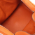 Hermès AB Hermès Orange Calf Leather Clemence Lindy 34 France