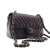 Chanel AB Chanel Black Caviar Leather Leather Mini Rectangular Chevron Caviar Single Flap Italy