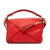 Loewe AB LOEWE Red Calf Leather Small Puzzle Satchel Spain