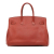 Hermès AB Hermès Red Maroon Calf Leather Togo Birkin 35 France