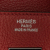 Hermès AB Hermès Red Maroon Calf Leather Togo Birkin 35 France