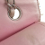 Chanel B Chanel Pink Light Pink with Multi Tweed Fabric Medium Classic Double Flap France