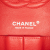 Chanel B Chanel Red Lambskin Leather Leather Medium Classic Lambskin Double Flap France