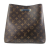 Louis Vuitton AB Louis Vuitton Brown with Blue Monogram Canvas Canvas Monogram Neonoe MM France