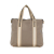 Prada B Prada Brown Beige Canvas Fabric Canapa Logo Satchel Italy