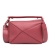 Loewe AB LOEWE Pink Hot Pink Calf Leather Small Puzzle Bag Spain