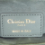 Christian Dior B Dior Gray Velvet Fabric Mini Crystal Saddle Bag Italy