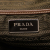 Prada AB Prada Red with Brown Nylon Fabric Tessuto Stampato Satchel Italy