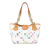 Louis Vuitton B Louis Vuitton White Monogram Multicolore Canvas Canvas Monogram Multicolore Annie MM France