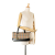 Burberry B Burberry Brown Beige Canvas Fabric Haymarket Check Handbag United Kingdom