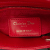 Christian Dior AB Dior Red Lambskin Leather Leather Mini Lambskin Cannage Lady Dior Italy