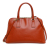 Prada AB Prada Red Saffiano Leather Medium Vernice Promenade Italy