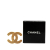 Chanel AB Chanel Gold Gold Plated Metal CC Quilted Brooch France