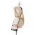 Chanel B Chanel Brown Light Beige with Black Calf Leather Small Aged skin Gabrielle Hobo Italy