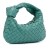 Bottega Veneta B Bottega Veneta Blue Turquoise Calf Leather Mini Intrecciato Jodie Italy