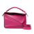 Loewe AB LOEWE Pink Hot Pink Calf Leather Small Puzzle Bag Spain