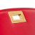 Celine B Celine Red Calf Leather Medium Classic Box Italy