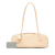 Azzedine Alaïa AB ALAÏA Brown Light Beige Goatskin Leather Medium Le Teckel Shoulder Bag Italy