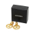 Chanel AB Chanel Gold Gold Plated Metal CC Swing Clip On Earrings France