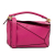 Loewe AB LOEWE Pink Hot Pink Calf Leather Small Puzzle Bag Spain