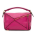 Loewe AB LOEWE Pink Hot Pink Calf Leather Small Puzzle Bag Spain