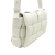 Bottega Veneta B Bottega Veneta White Calf Leather Padded Cassette Italy