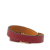 Hermès B Hermès Red Bordeaux with Gold Calf Leather Epsom Rivale Double Tour Bracelet France