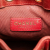 Chanel B Chanel Red Lambskin Leather Leather Paris Cosmopolite Small Chevron Lambskin Bucket Bag Italy