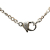 Chanel B Chanel Silver Silver Metal Plated CC Pendant Necklace France