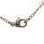 Chanel B Chanel Silver Silver Metal Plated CC Pendant Necklace France