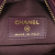 Chanel AB Chanel Purple Lambskin Leather Leather Lambskin 19 Round Clutch with Chain Italy