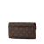 Louis Vuitton B Louis Vuitton Brown Monogram Canvas Canvas Monogram Portefeuille Sarah Wallet France