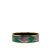 Hermès B Hermès Green Enamel Other Wide Bird Print Bangle 70 Austria