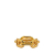 Hermès B Hermès Gold Gold Plated Metal Chaine d'Ancre Scarf Ring France