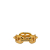 Hermès B Hermès Gold Gold Plated Metal Chaine d'Ancre Scarf Ring France