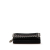 Stella McCartney AB Stella McCartney Black Polyester Fabric Falabella Shaggy Deer Small Flap Wallet Italy