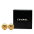 Chanel B Chanel Gold Gold Plated Metal CC Clip On Earrings France