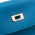 Hermès AB Hermès Blue Calf Leather Clemence Kelly II Retourne 32 France