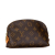 Louis Vuitton B Louis Vuitton Brown Monogram Canvas Canvas Monogram Cosmetic Pouch France