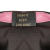 Fendi B Fendi Pink Calf Leather Mini FF Embossed Baguette Italy