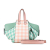 Loewe B LOEWE Pink Calf Leather Small Hammock Gingham Spain