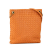 Bottega Veneta B Bottega Veneta Orange Calf Leather Intrecciato Crossbody Italy