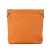 Bottega Veneta B Bottega Veneta Orange Calf Leather Intrecciato Crossbody Italy