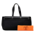 Hermès B Hermès Black Canvas Fabric Toile Herbag Cabas MM France