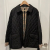 Burberry LONDON quilted black jacket with belt