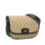 Saint Laurent AB Saint Laurent Brown Beige Canvas Fabric Medium Monogram All Over Crossbody Italy