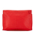 Loewe B LOEWE Red Calf Leather Embossed Anagram Repeat T Clutch Spain