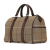 Burberry B Burberry Brown Canvas Fabric Vintage Check Boston Bag United Kingdom